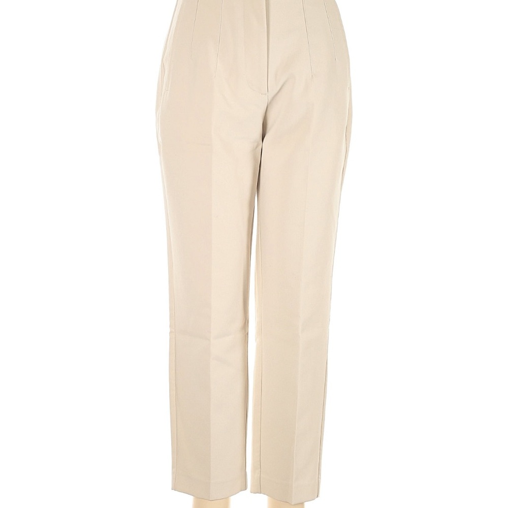 Zara Cream Straight Leg Women's Pants
